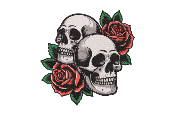 Skull Roses