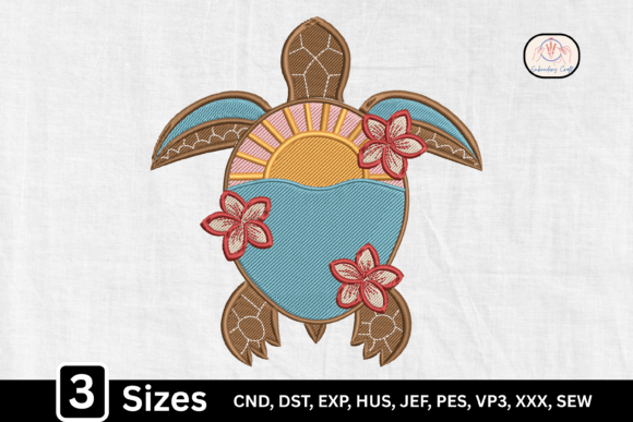 Tropical Sea Turtle